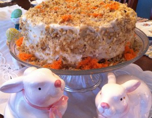 Carrot cake for Easter